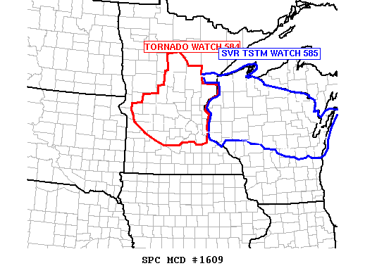 Mesoscale Discussion 1609