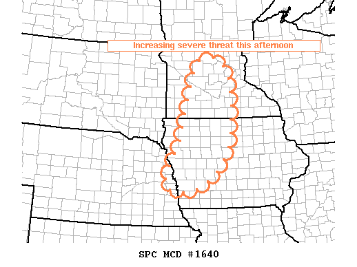 Mesoscale Discussion 1640