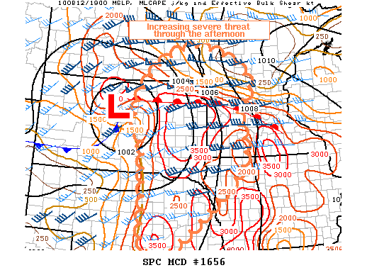 Mesoscale Discussion 1656