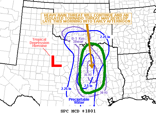 Mesoscale Discussion 1801