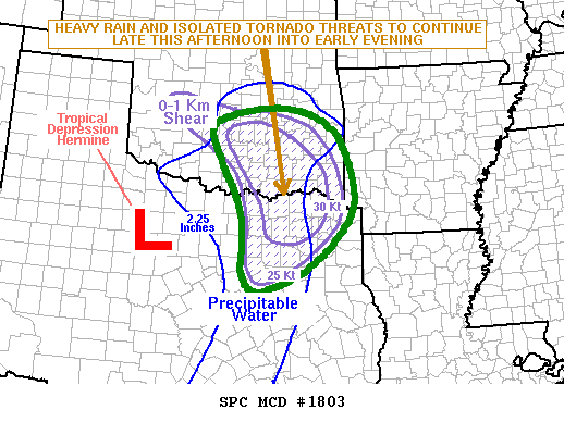 Mesoscale Discussion 1803