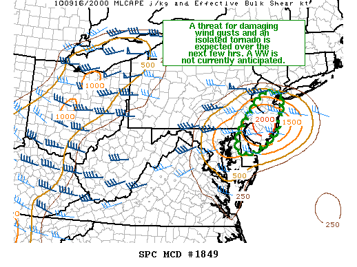 Mesoscale Discussion 1849