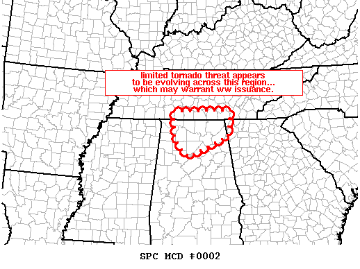 Mesoscale Discussion 2