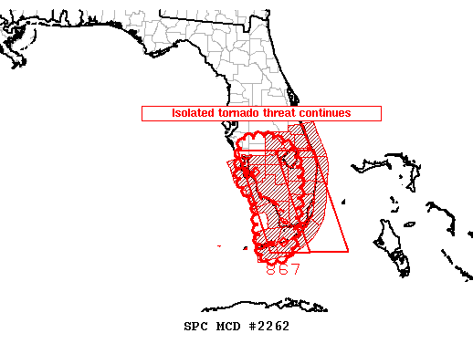 Mesoscale Discussion 2262