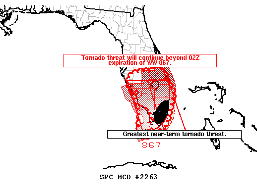 Mesoscale Discussion 2263