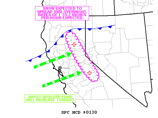 Mesoscale Discussion 130