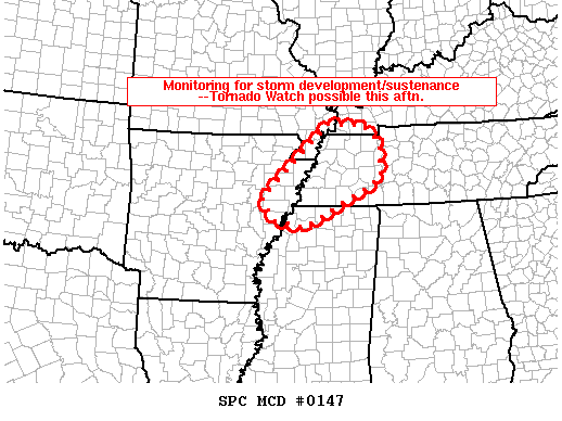 Mesoscale Discussion 147