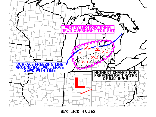 Mesoscale Discussion 162