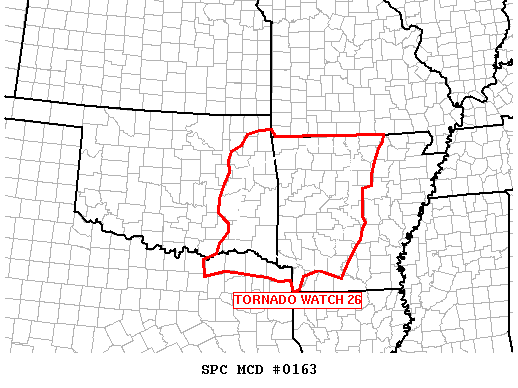Mesoscale Discussion 163