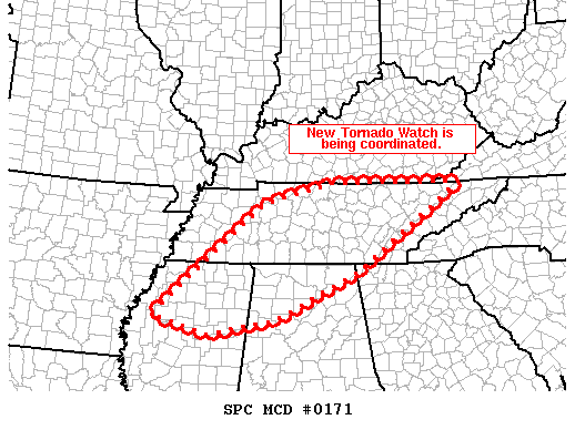 Mesoscale Discussion 171