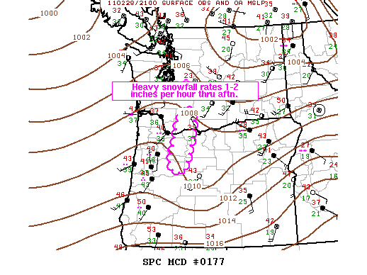 Mesoscale Discussion 177