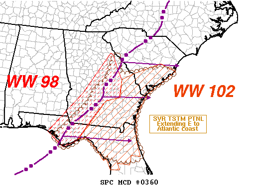 Mesoscale Discussion 360