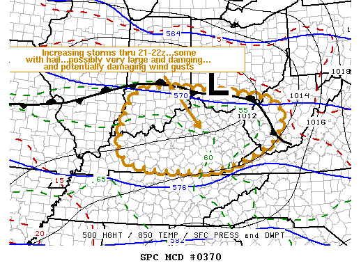 Mesoscale Discussion 370