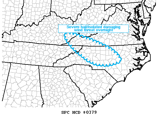 Mesoscale Discussion 379