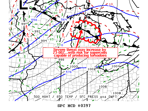 Mesoscale Discussion 397