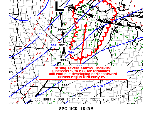 Mesoscale Discussion 399