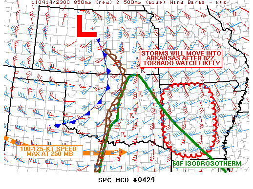 Mesoscale Discussion 429
