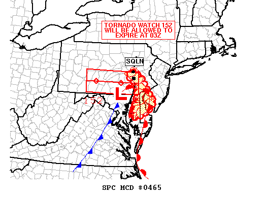 Mesoscale Discussion 465