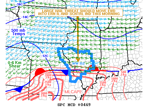 Mesoscale Discussion 469