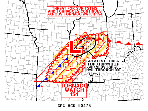 Mesoscale Discussion 475