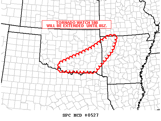 Mesoscale Discussion 527