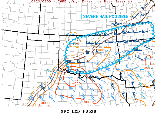 Mesoscale Discussion 528
