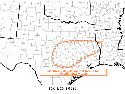 Mesoscale Discussion 573