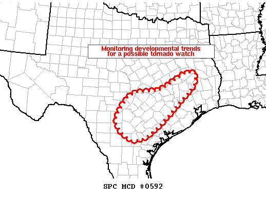 Mesoscale Discussion 592