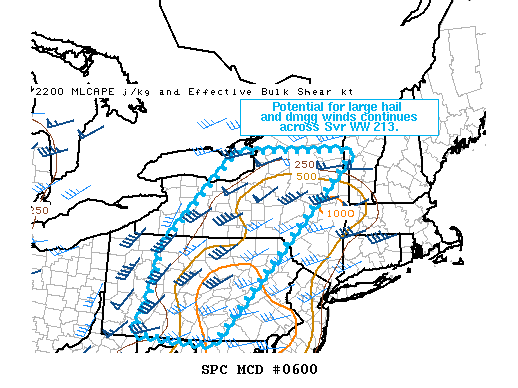 Mesoscale Discussion 600