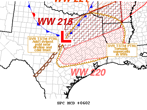 Mesoscale Discussion 602