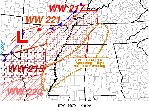 Mesoscale Discussion 606