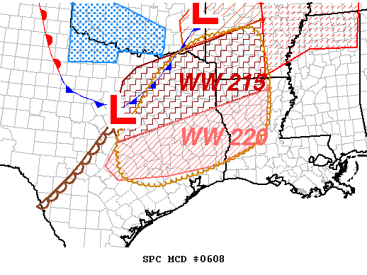 Mesoscale Discussion 608