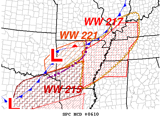 Mesoscale Discussion 610