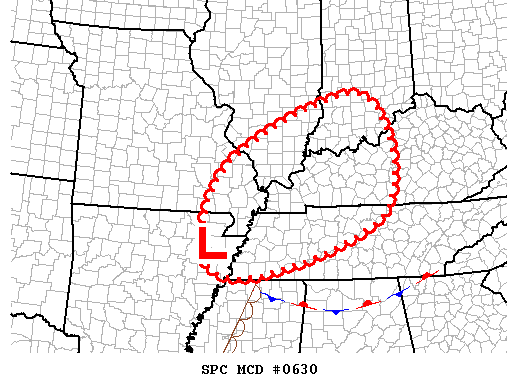 Mesoscale Discussion 630