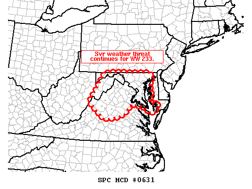 Mesoscale Discussion 631