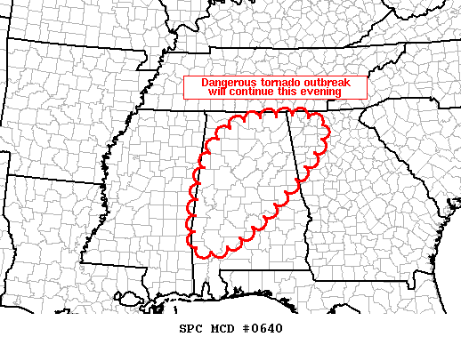 Mesoscale Discussion 640