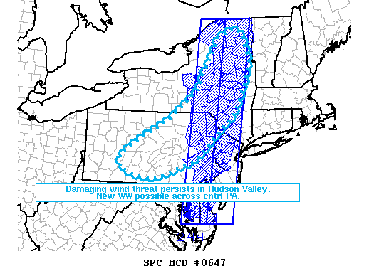 Mesoscale Discussion 647