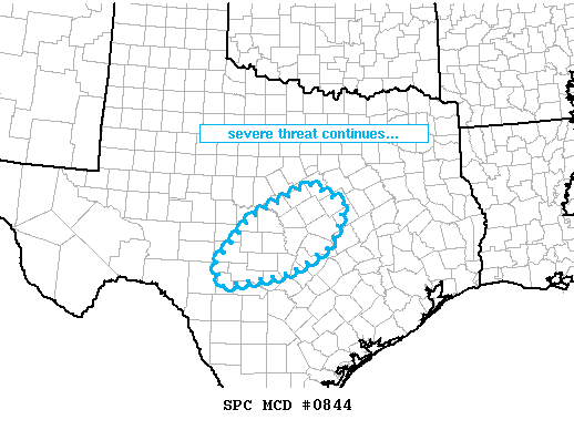 Mesoscale Discussion 844