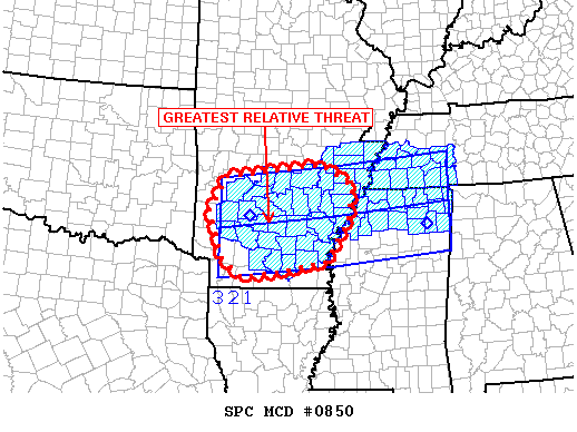 Mesoscale Discussion 850