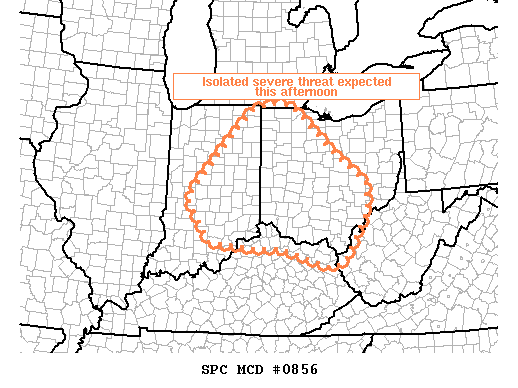 Mesoscale Discussion 856