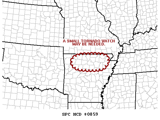 Mesoscale Discussion 859