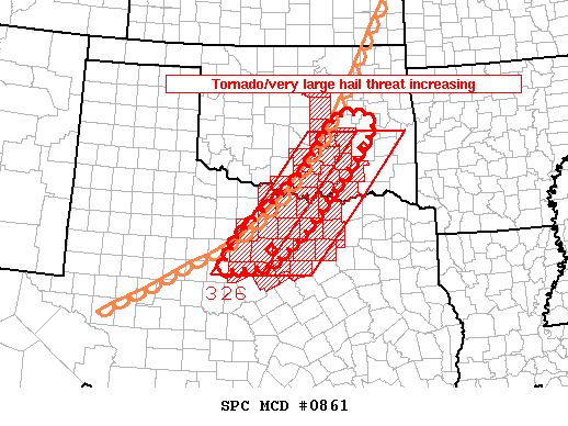 Mesoscale Discussion 861