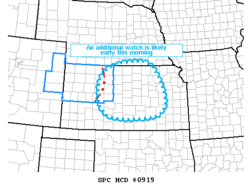Mesoscale Discussion 919
