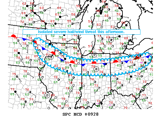 Mesoscale Discussion 928