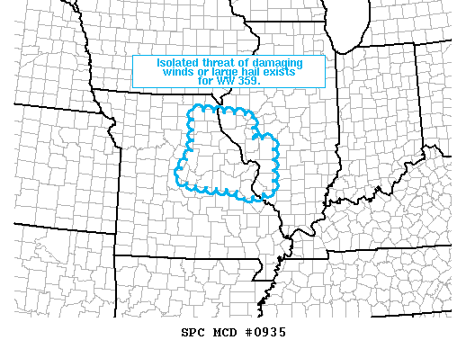 Mesoscale Discussion 935