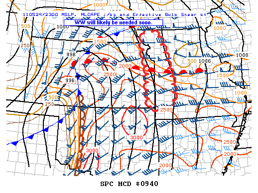 Mesoscale Discussion 940
