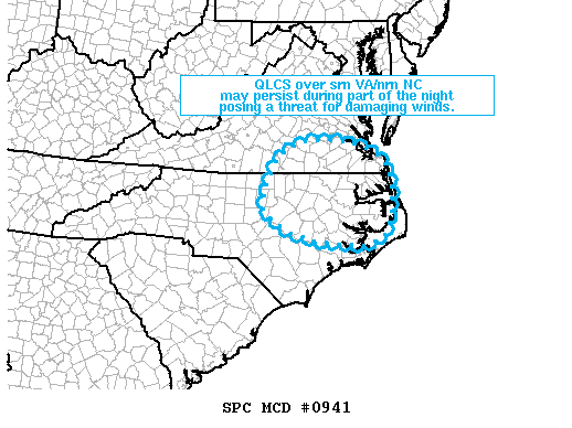 Mesoscale Discussion 941