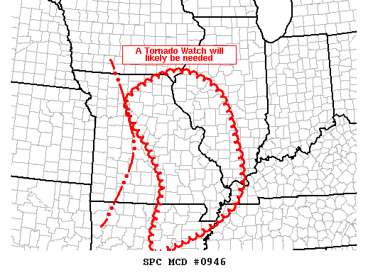 Mesoscale Discussion 946