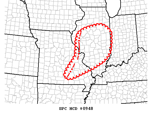 Mesoscale Discussion 948