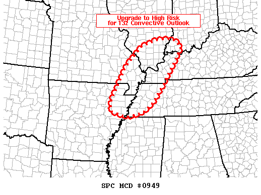 Mesoscale Discussion 949